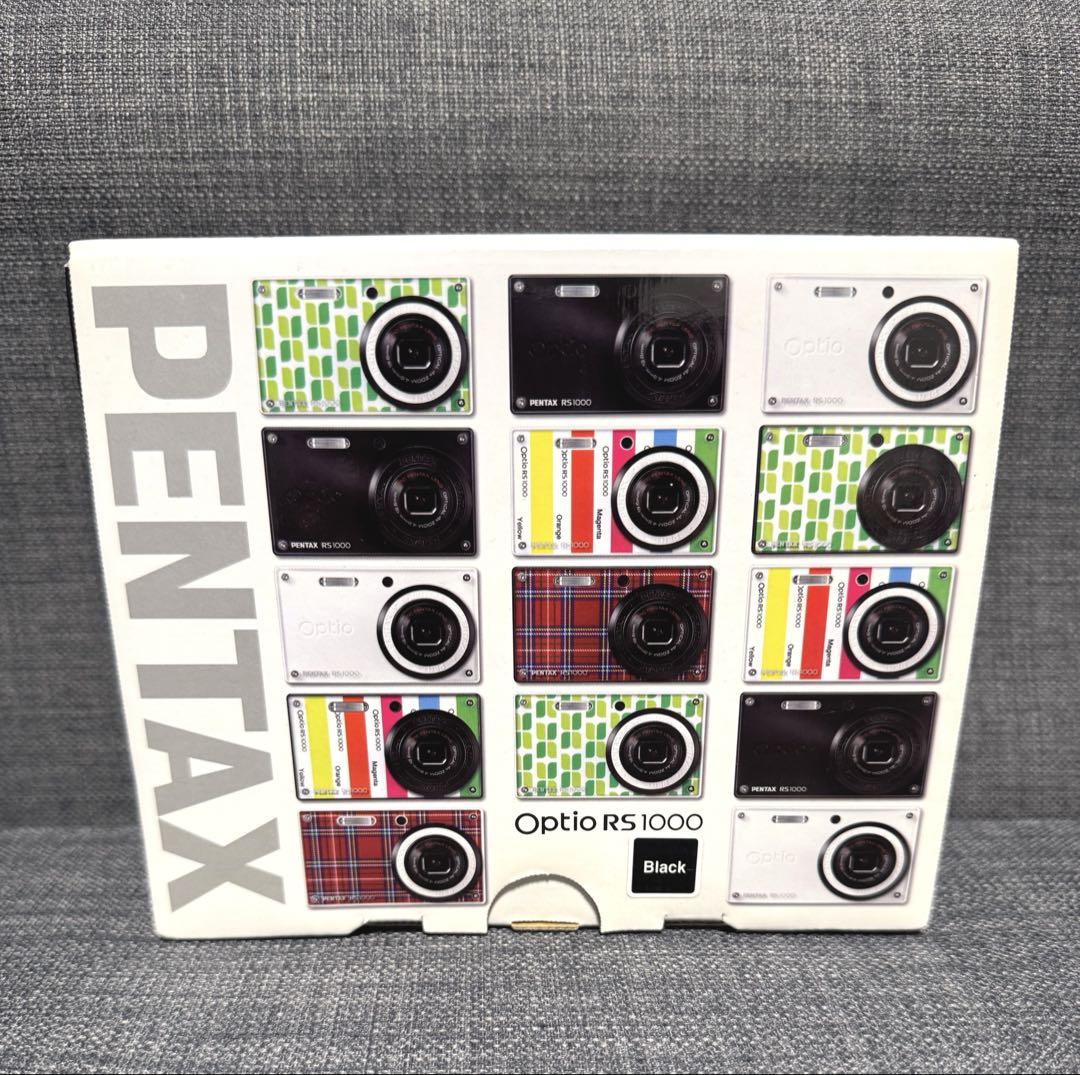 一度のみ使用　PENTAX Optio RS1000