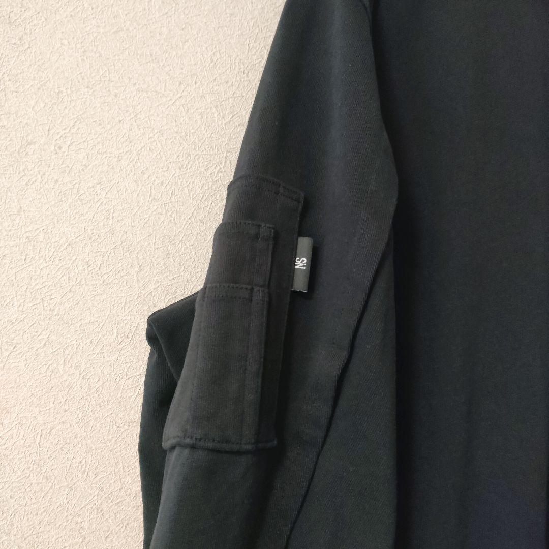新品タグ付き【GU アンダーカバー リブブルゾン L ブラック UG】