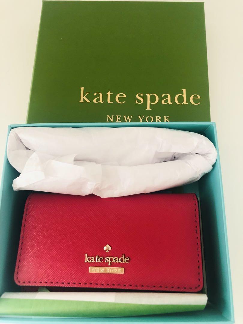 新品未使用♡kate spade サフィアーノレザー キーケース ステイシー カラーブロック サフィアーノ レザー キー ホルダー