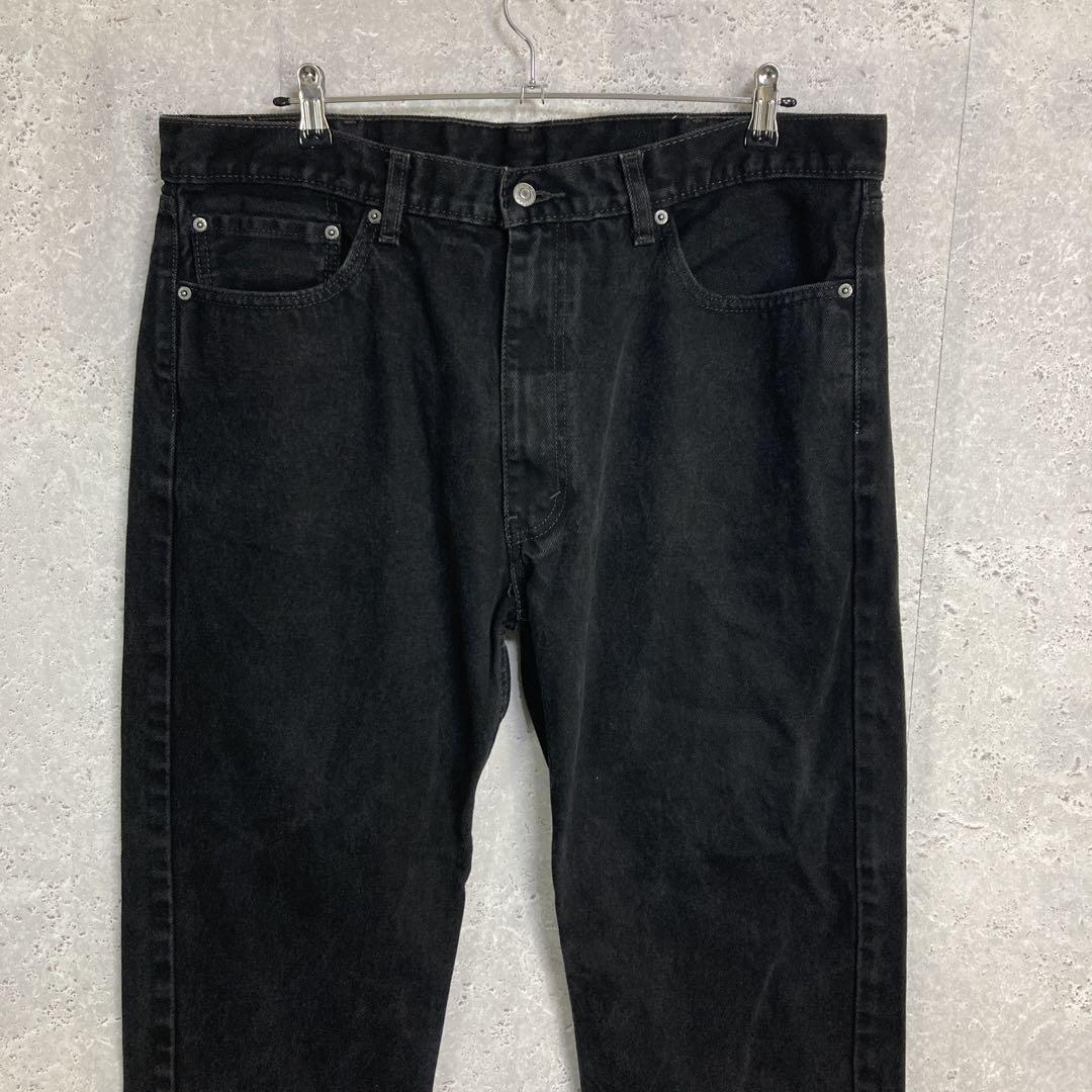 ２枚　リーバイス505 ブラックデニム　ジーンズビックサイズ　W40 L32
