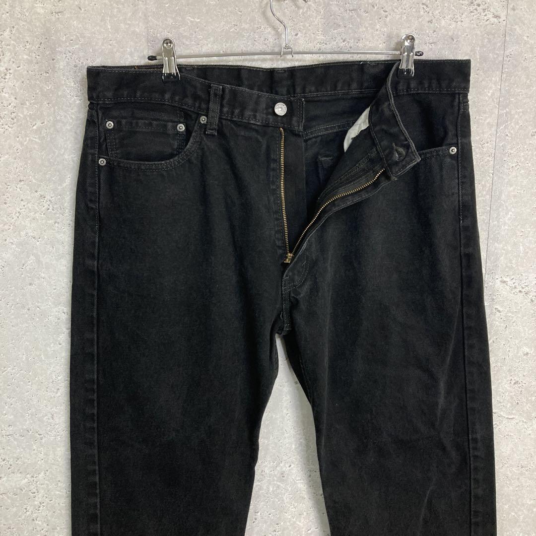 ２枚　リーバイス505 ブラックデニム　ジーンズビックサイズ　W40 L32