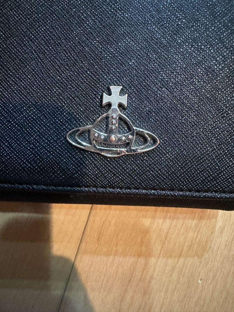 Vivienne Westwood ブラック 三つ折り財布　箱付き