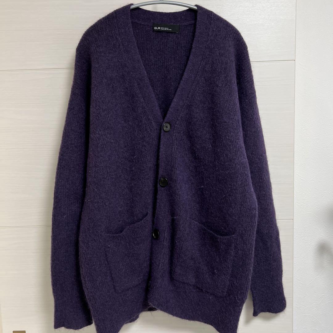green label relaxing モヘヤ カーディガン Lサイズ