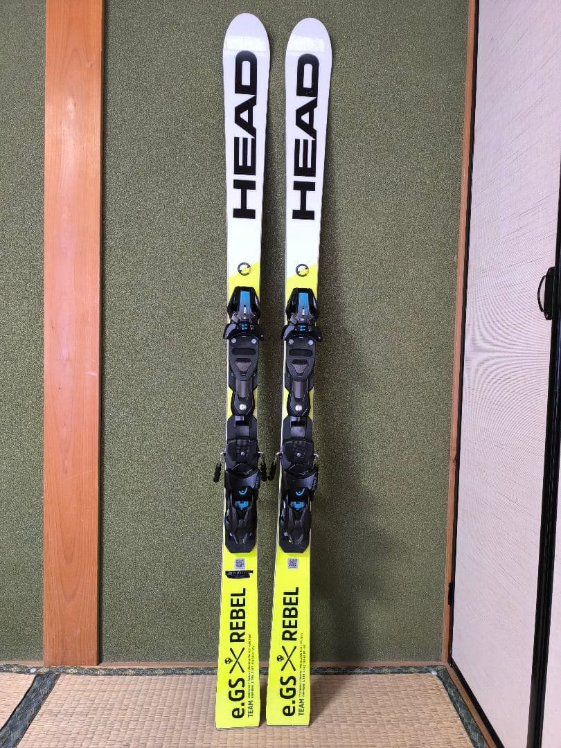 HEAD e.GS REBEL スキー 板 ジュニア レーシング 145cm