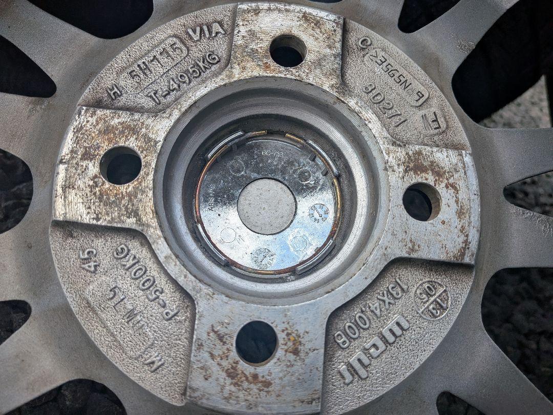 【送料込！】13インチ アルミホイール/スタッドレス　 155/65R13 　②