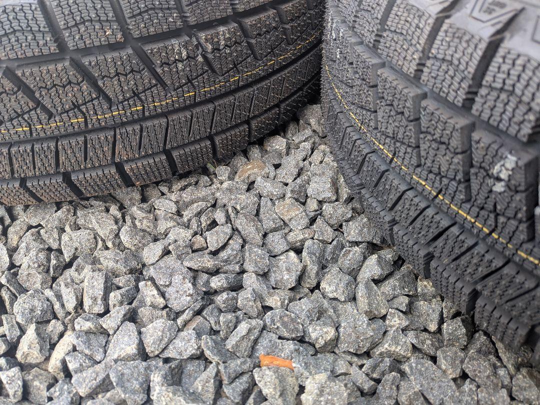 【送料込！】13インチ アルミホイール/スタッドレス　 155/65R13 　②