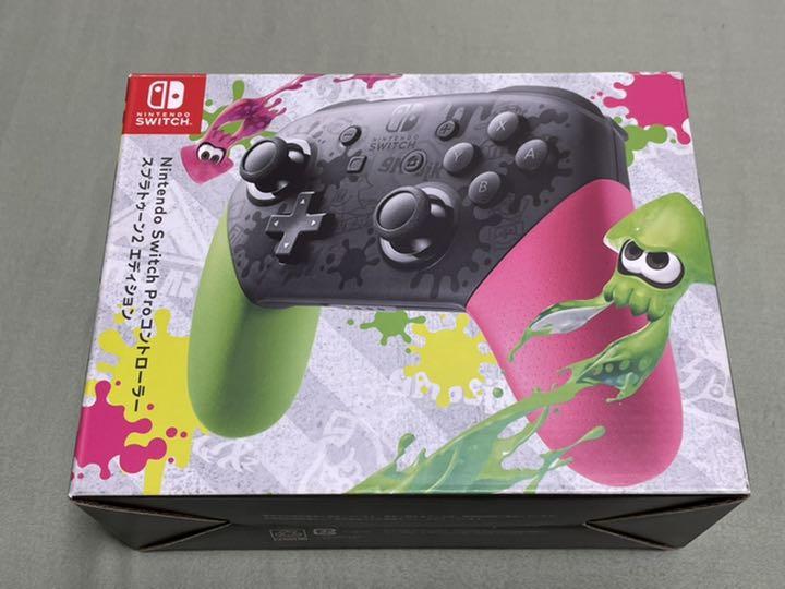 プロコン switch 純正 スプラトゥーン Proコントローラー 豪華ラッピング無料 プロコン switch 純正 スプラトゥーン Proコントローラー 豪華ラッピング無料