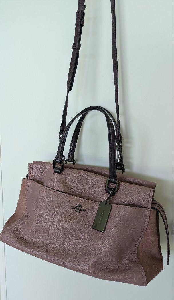 COACH コーチ ピンク ショルダーバッグ 2WAY