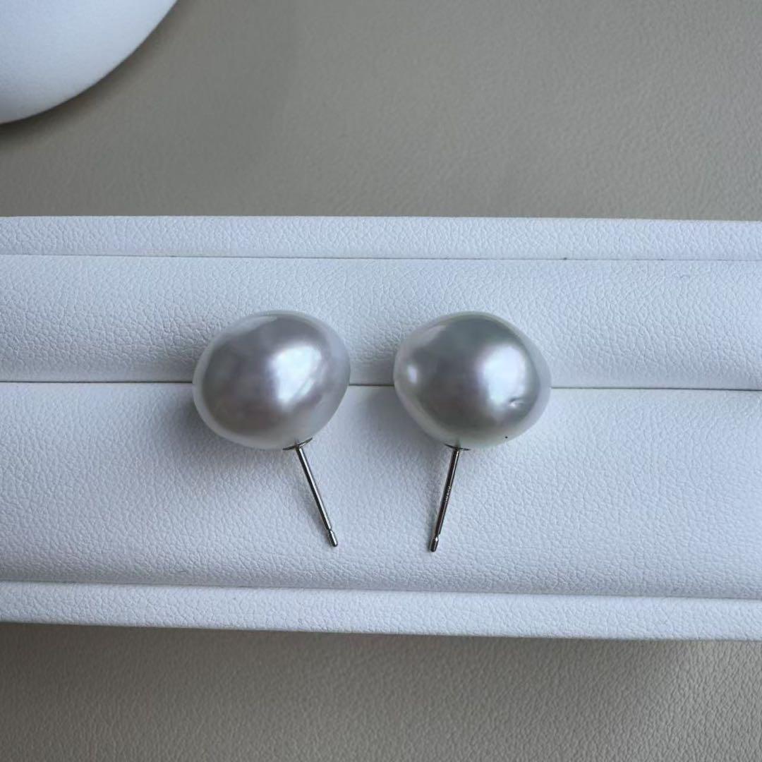白蝶パール、ピアス