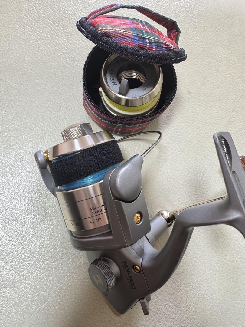 Mamiya OP FinnorMEGACAST MX800中古美品替スプール付