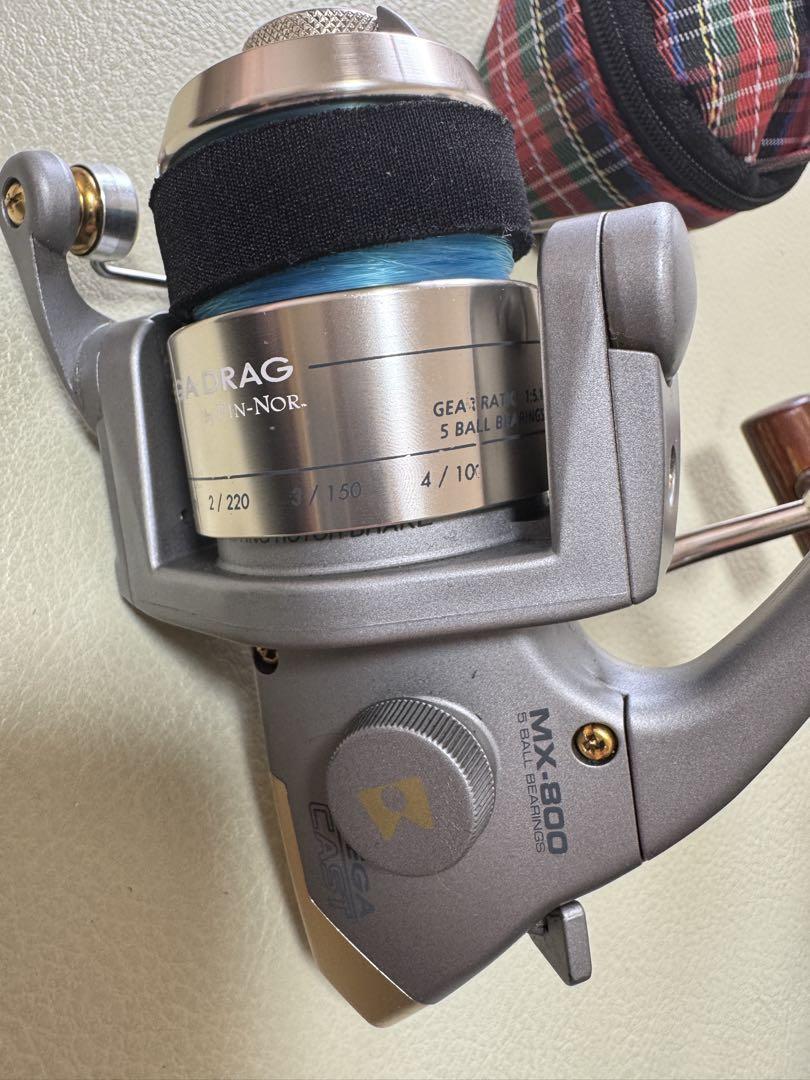 Mamiya OP FinnorMEGACAST MX800中古美品替スプール付