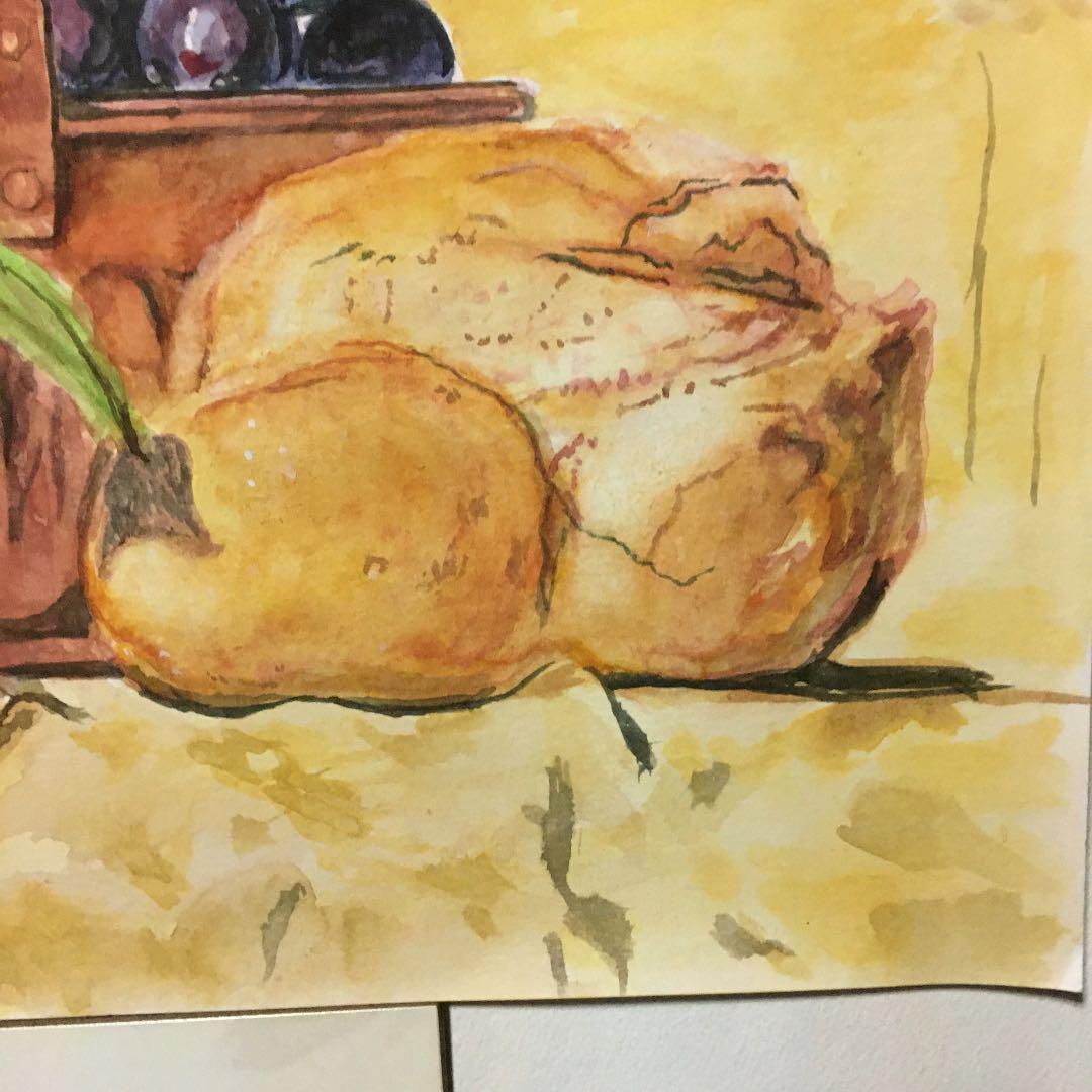 水彩画　静物画模写