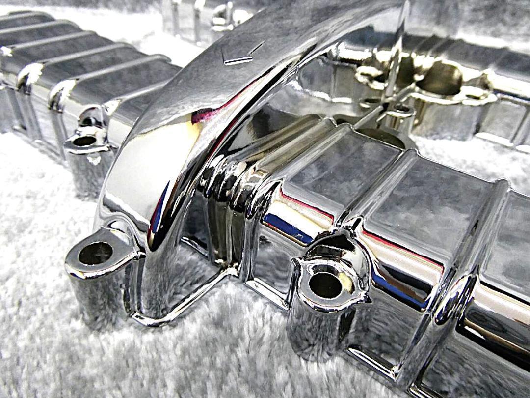 割引発見 ゼファー400 メッキ /②ZR400C ヘッドカバー＋ガスケット パーツ