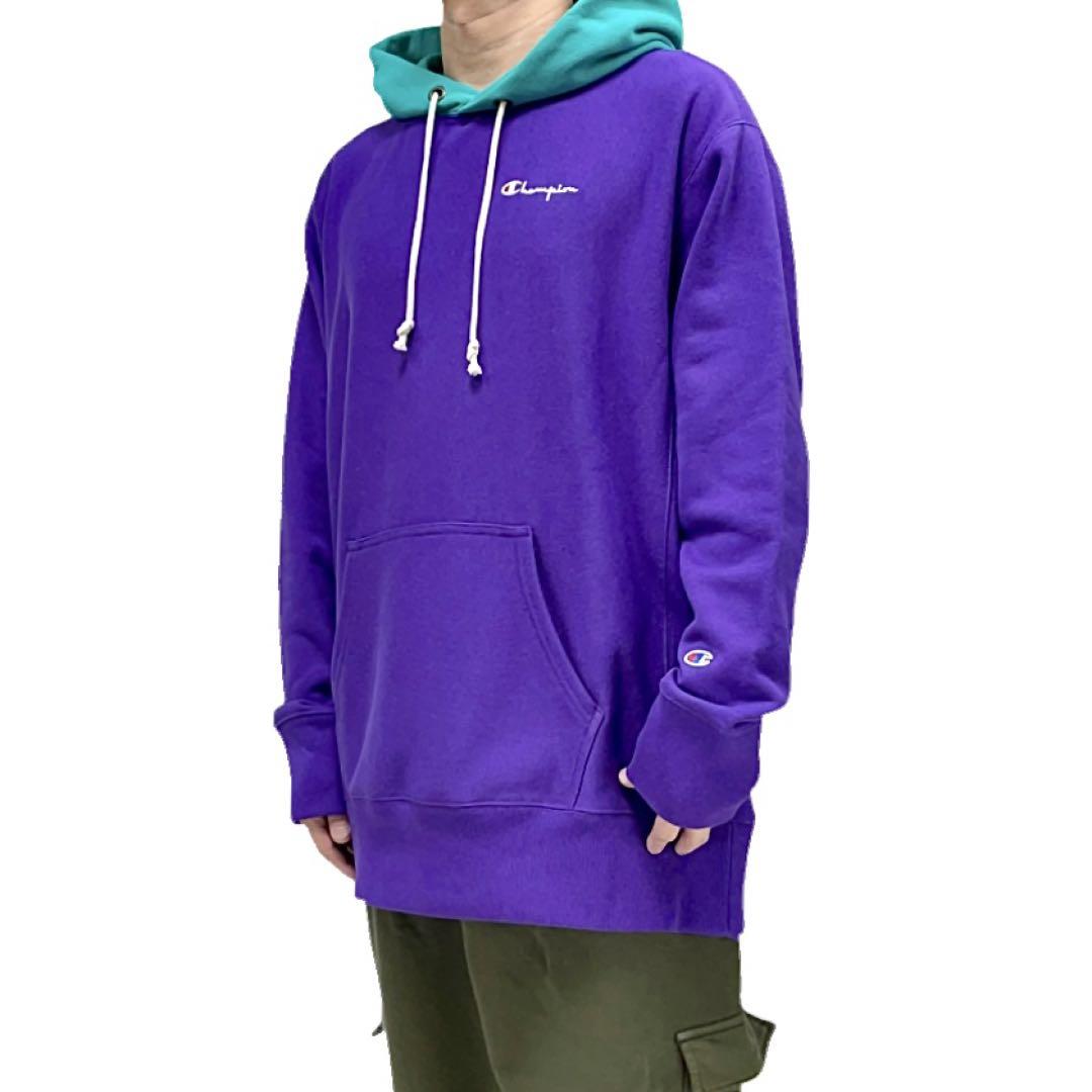 Champion リバースウィーブ 紫 Lサイズ champion リバースウィーブ トレーナー Lサイズ 紫 USA 90s