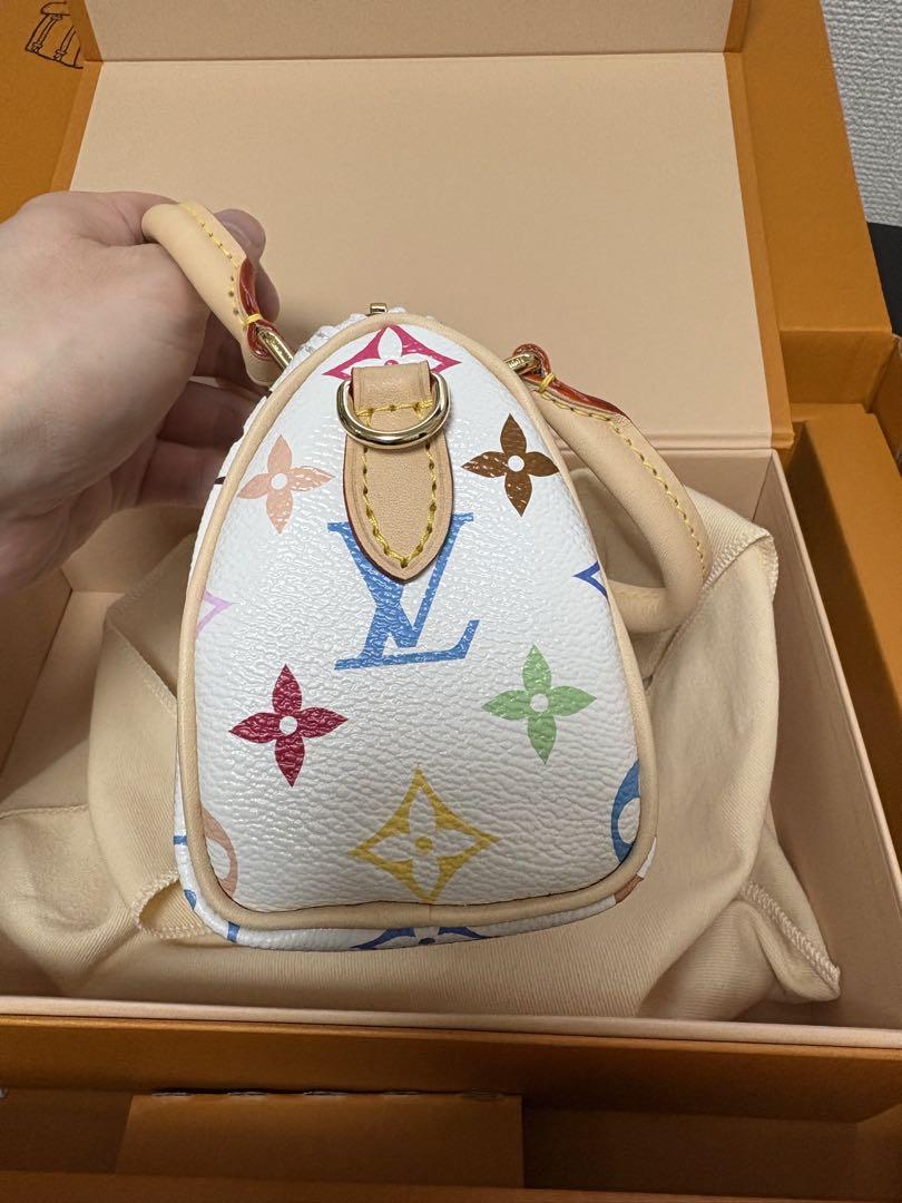 LV✖️TM 2025 新作ルイ・ヴィトン × 村上隆　コラボ　ナノ・スピーディ