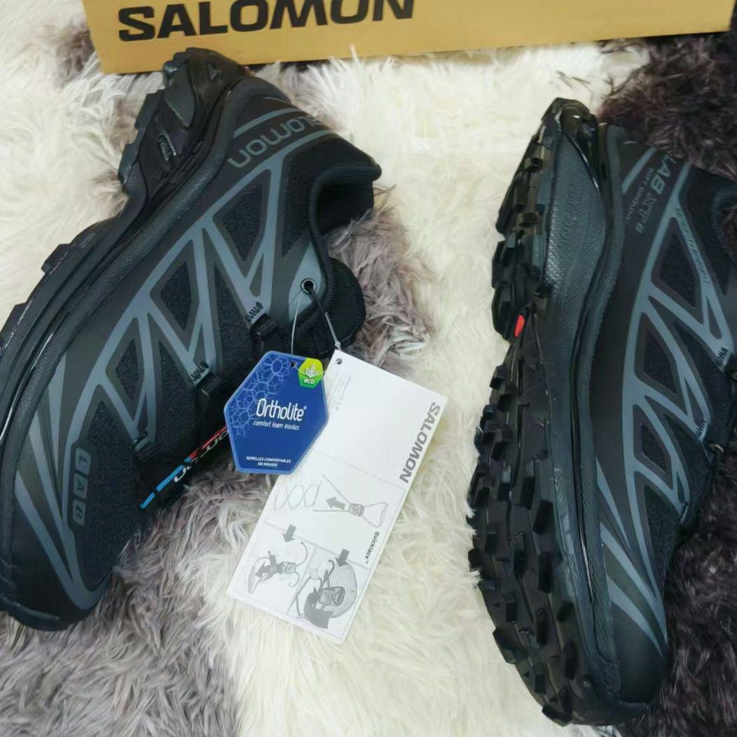 SALOMON XT-6 BLACK サロモン スニーカー 27.5CM