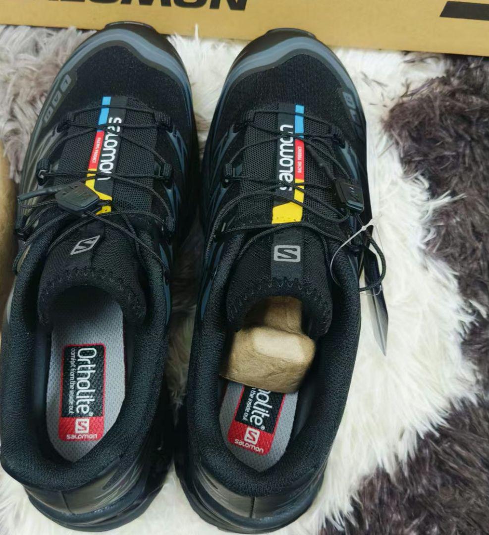 SALOMON XT-6 BLACK サロモン スニーカー 27.5CM