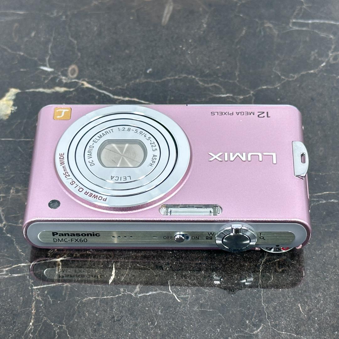 Panasonic LUMIX DMC-FX60 ピンク