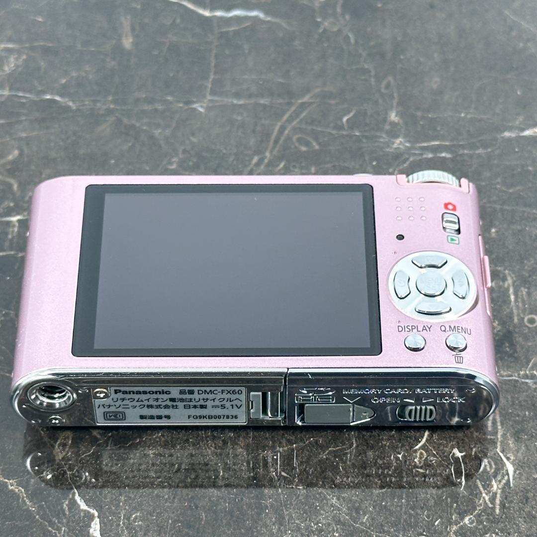 Panasonic LUMIX DMC-FX60 ピンク