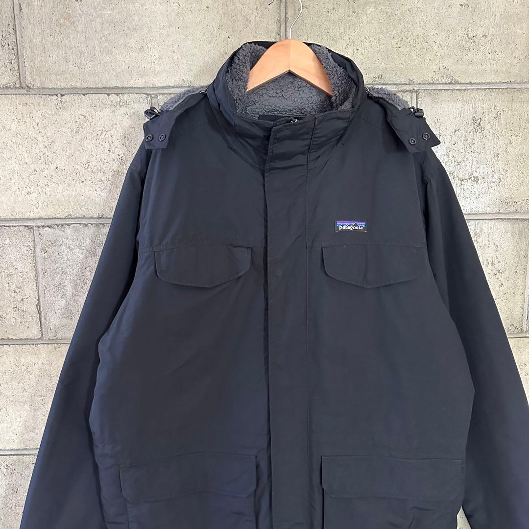 超美品　パタゴニア　ブラック　イスマスパーカー(13000円)