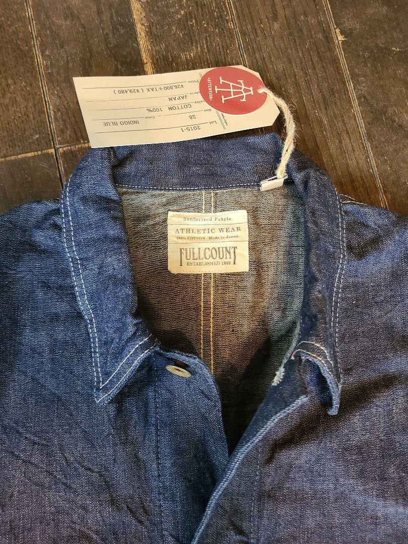 ジャケット・アウター FULLCOUNT 2015-1 Denim Chore Jacket 38
