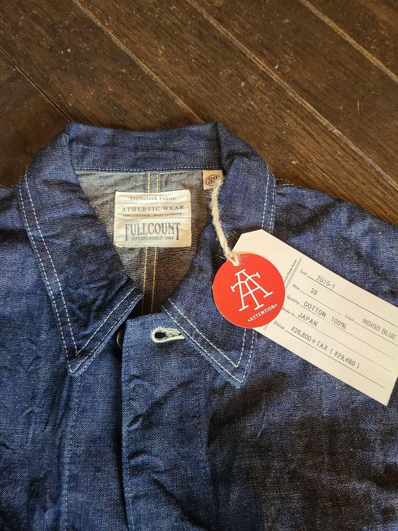 ジャケット・アウター FULLCOUNT 2015-1 Denim Chore Jacket 38