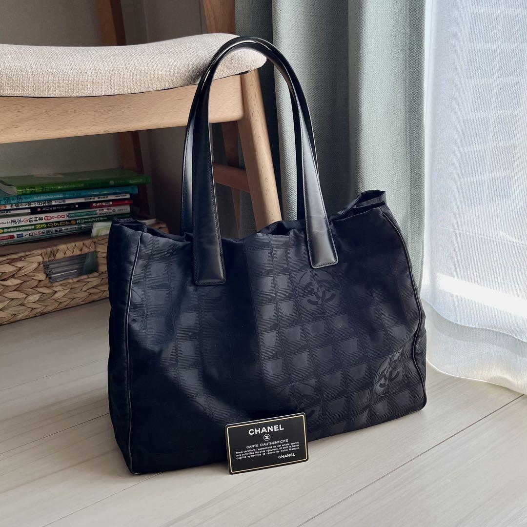 CHANEL シャネル トートバッグ ニュートラベルライン ギャランティ付き