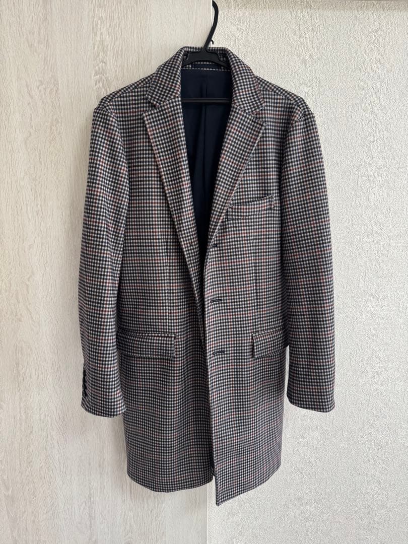 ショップティーケー コート チェック L メンズ 新品 未使用 正装 カジュアル