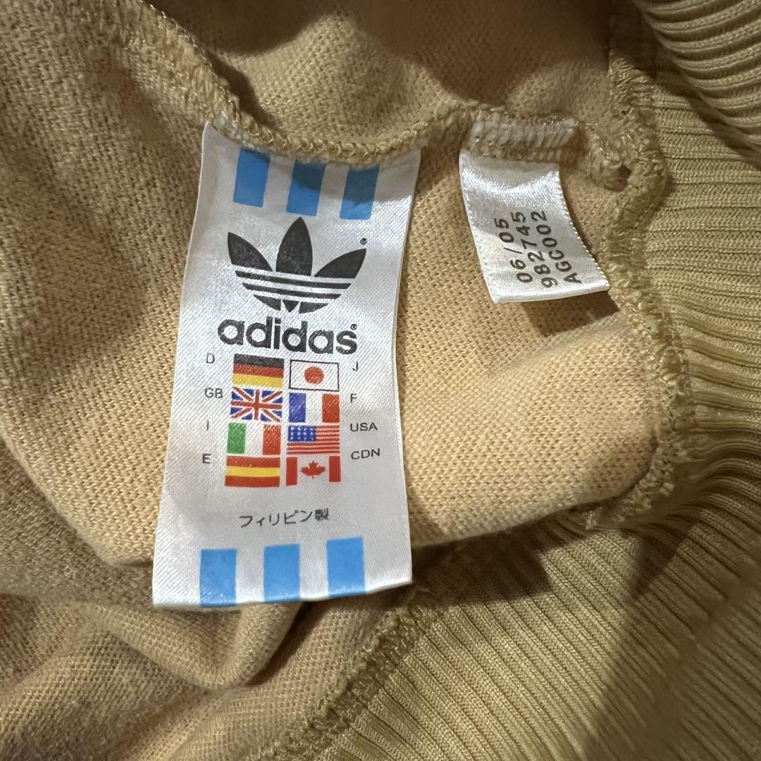 adidas 白タグ ビンテージ ジャージ トラック ジャケット 古着 小松菜奈