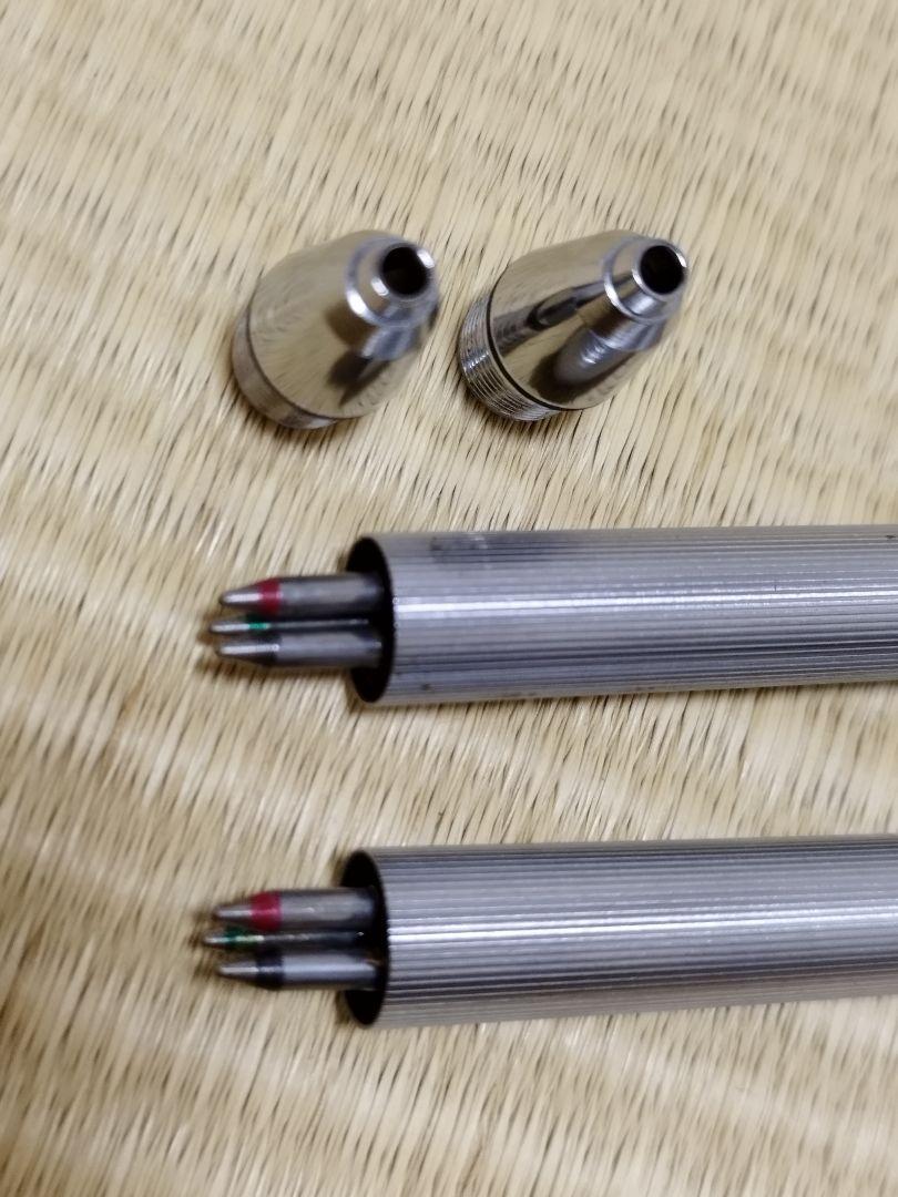PILOT 振り子式 多色ボールペン シルバー 2本 バラ売り可