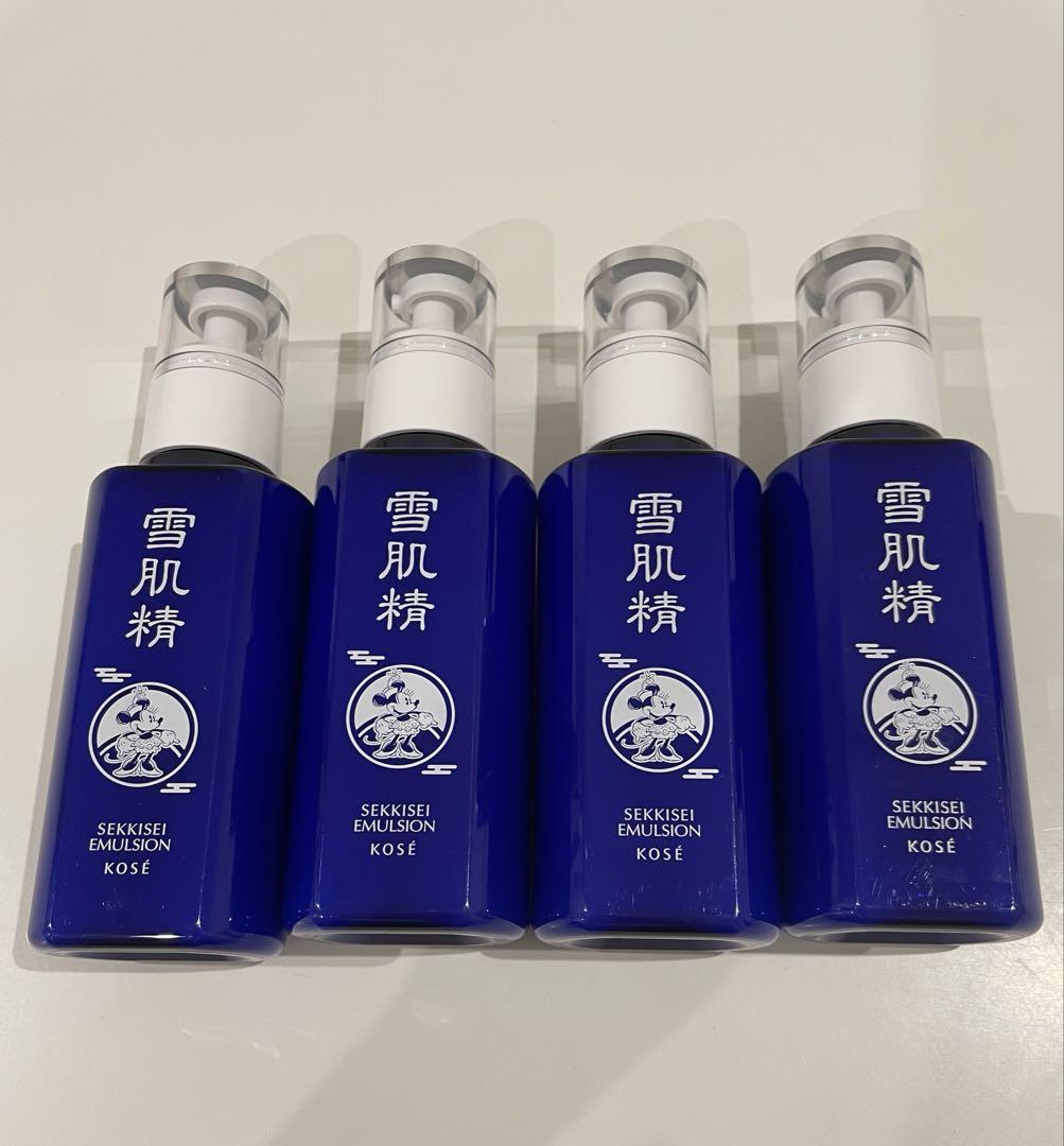 雪肌精 乳液 4点セット コーセー KOSE ディズニーボトル エマルジョン
