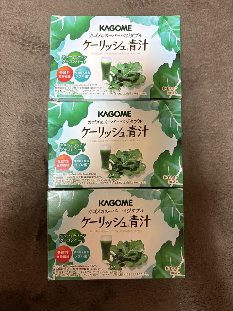 KAGOME ケーリッシュ青汁 3箱セット