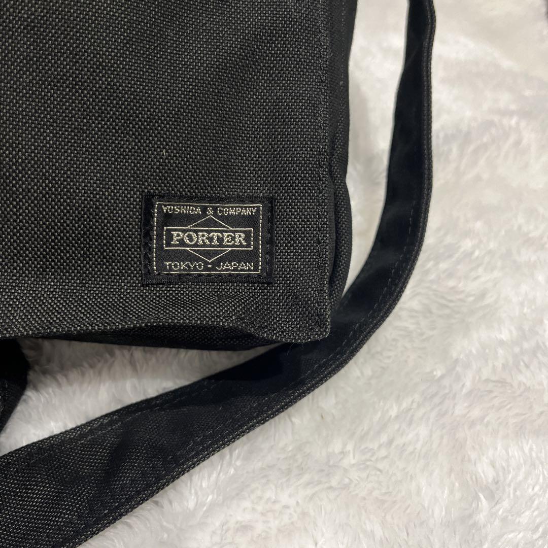未使用タグ PORTER ポーター ショルダーバッグ スモーキー ブラック PORTER ポーター ショルダーバッグ スモーキー ブラック 黒