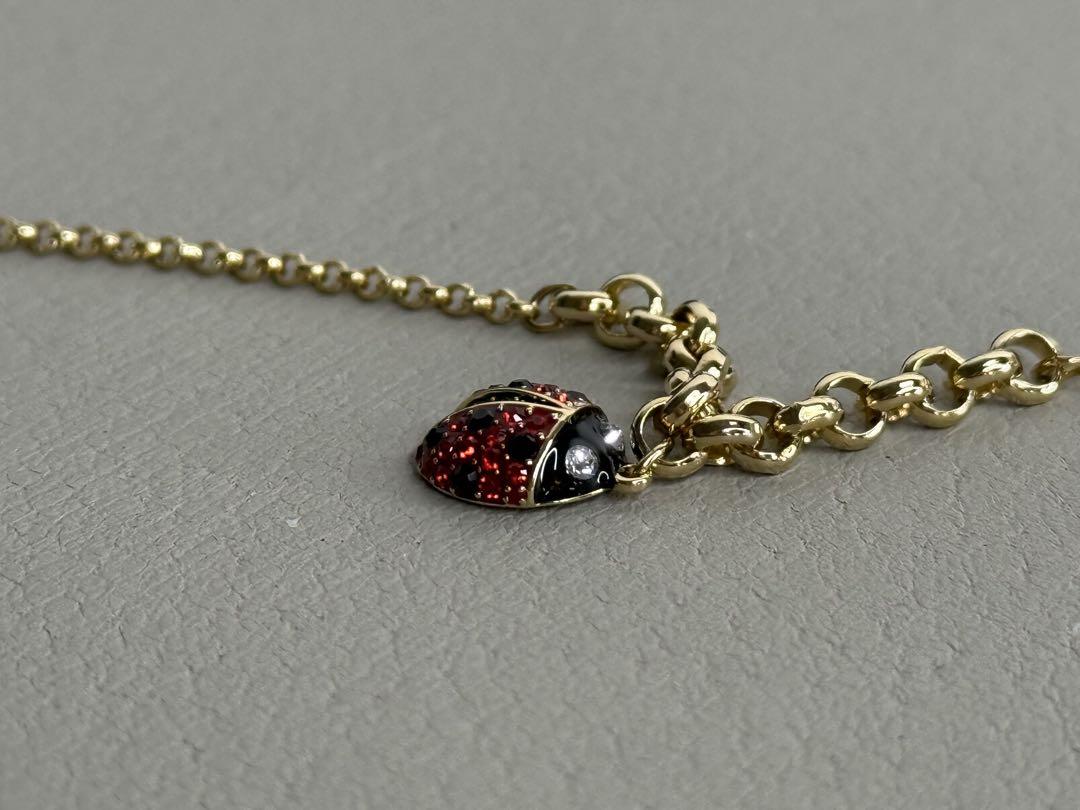 超美品✨ SWAROVSKI スワロフスキー　ブレスレット　てんとう虫　箱