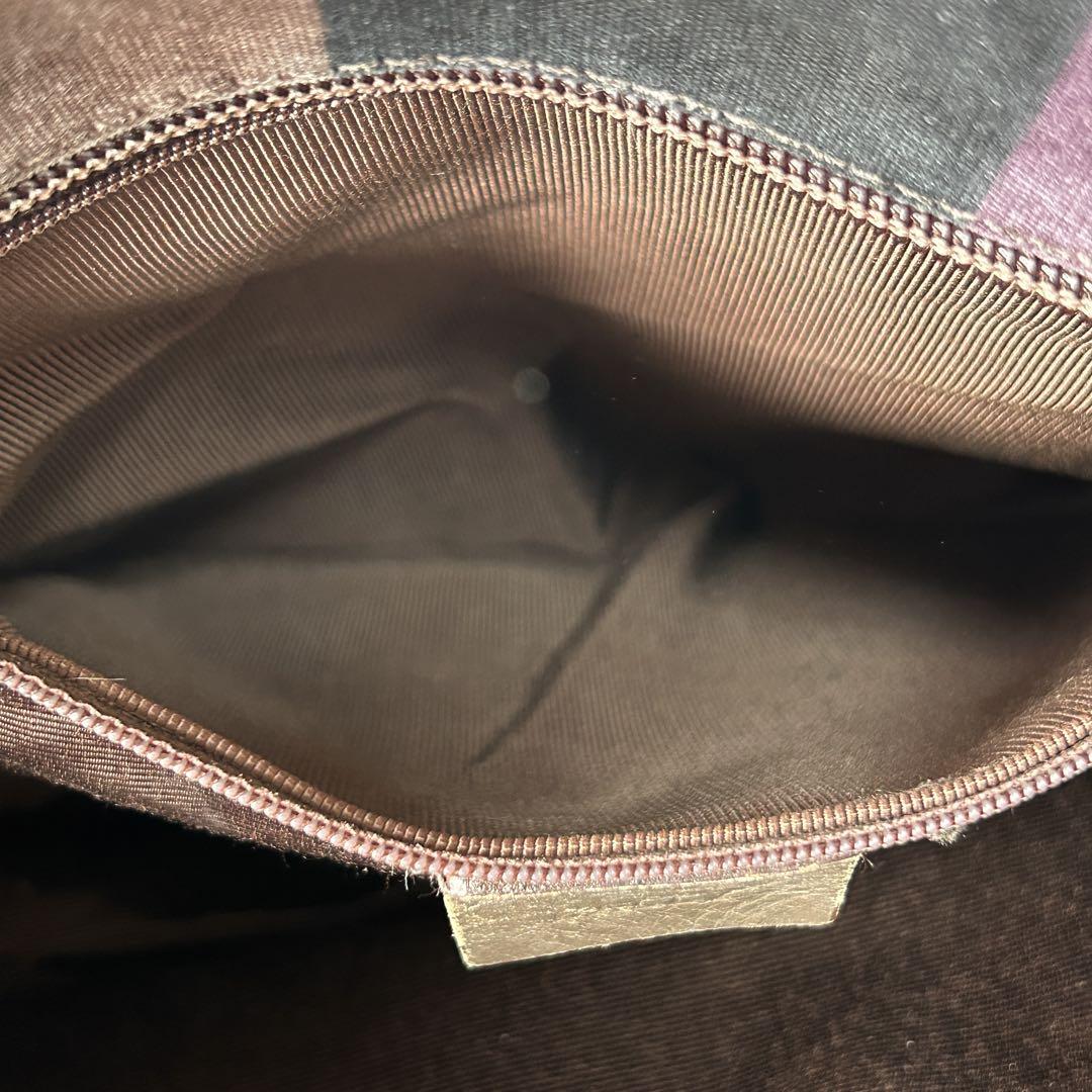 ◎人気◎BALLY ビッグ Bロゴ キャンバス トートバッグ パープル