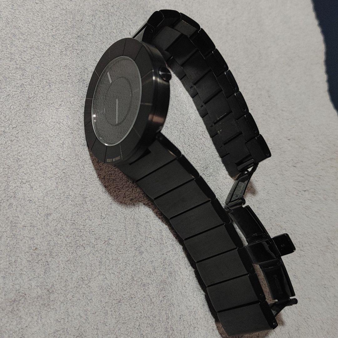 ブラック系信頼 イッセイミヤケ ISSEY MIYAKE TO BLACK 腕時計