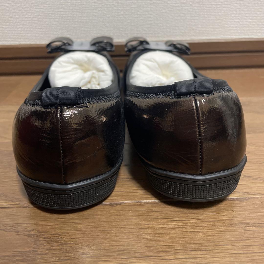 [美品]　フェラガモ　バレエシューズ　23.0 再値下げしました‼️極美品‼️フェラガモ フラットシューズ