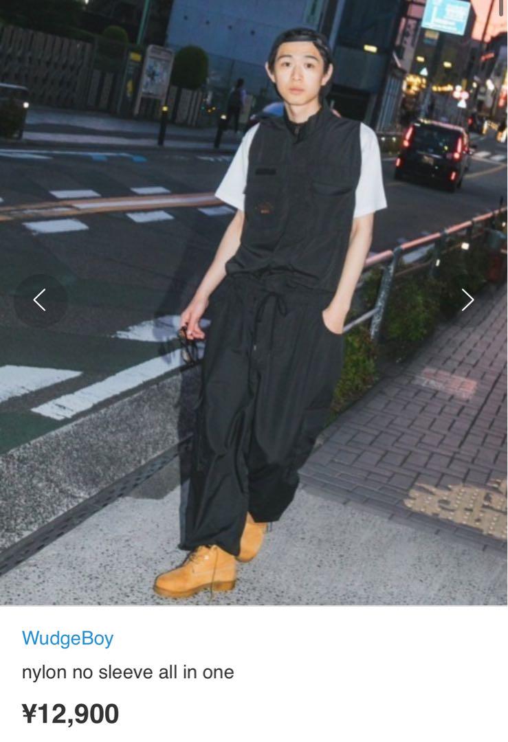 WudgeBoy ナイロンオールインワン 黒