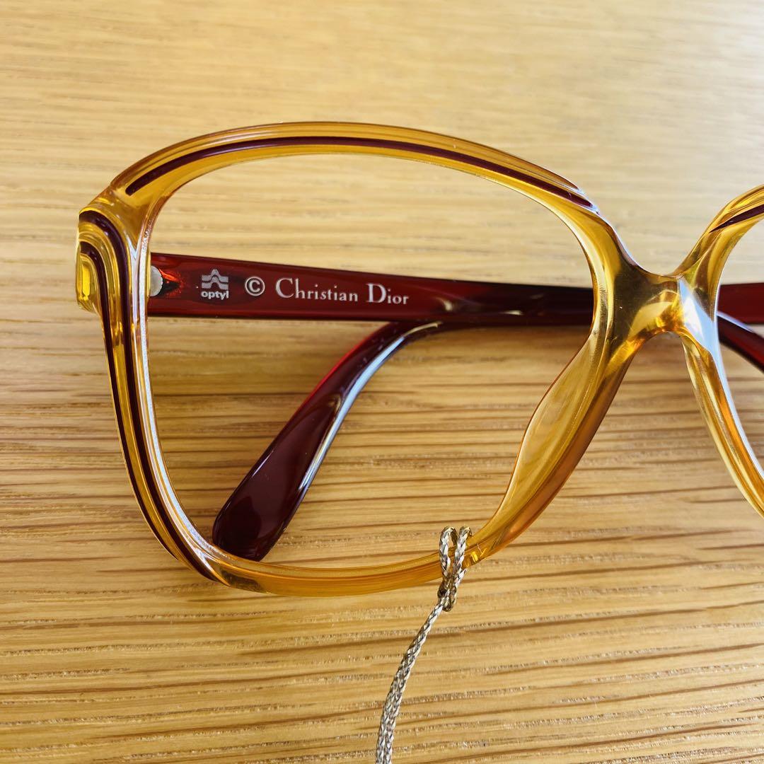 Christian Dior 正規品 希少 ドイツ製 ヴィンテージ 眼鏡 メガネ