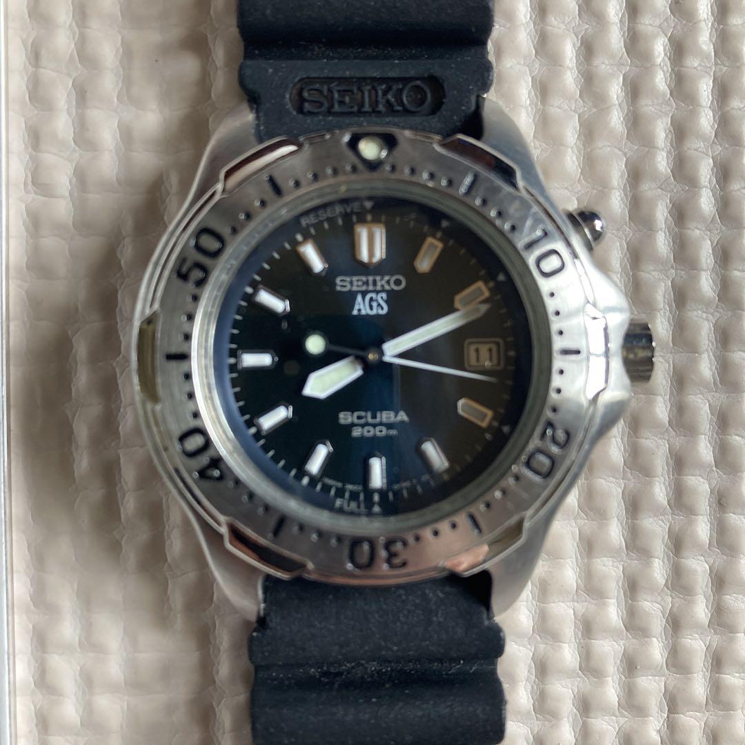 SEIKO AGS SCUBA 200m ダイバーズウォッチ