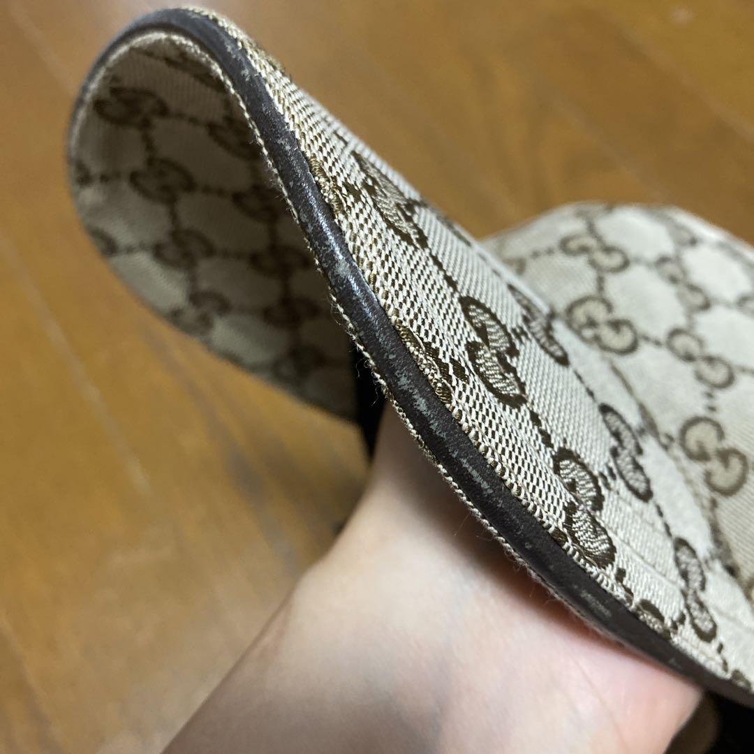 GUCCI グッチ キャップ　帽子　GGキャンバス