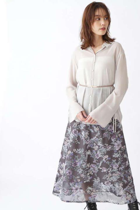2020AW シアーシャツ rRvKN-m46021901457 JILLSTUART 新作超激得