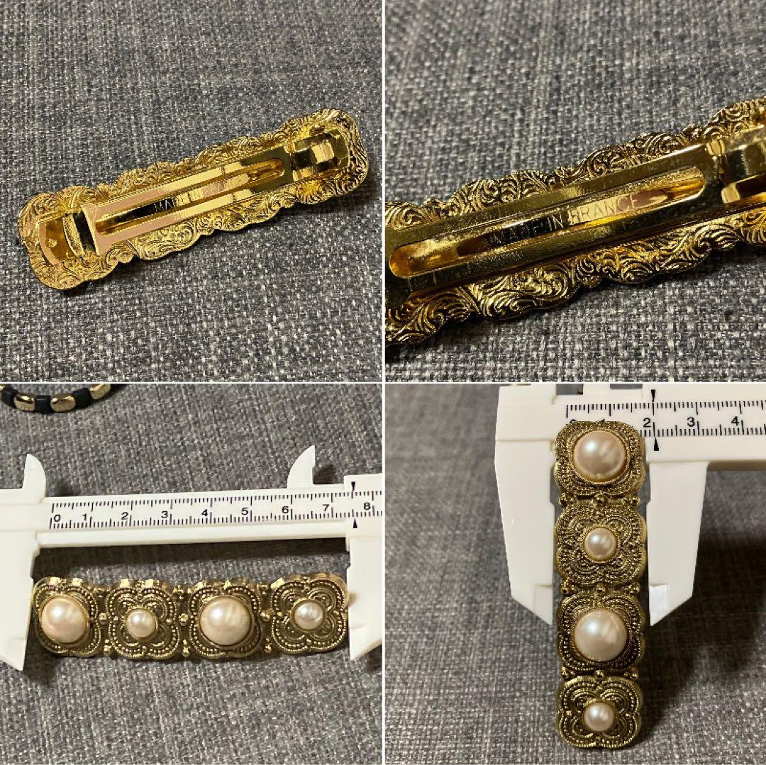 美品 モネ MONET ネックレス フランス製 バレッタ まとめ売り ゴールド 美品 モネ MONET ネックレス フランス製 バレッタ まとめ売り