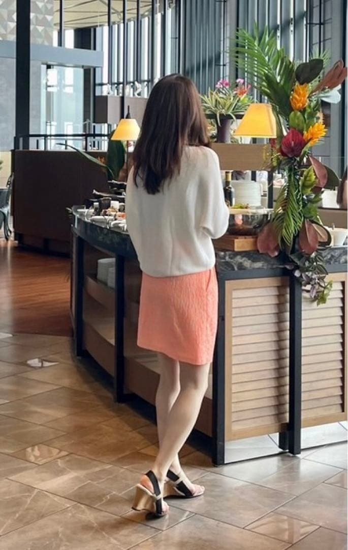 RIE MILLER 蛍光ヒョウ柄ミニスカート 特別セーフ 456円引き www