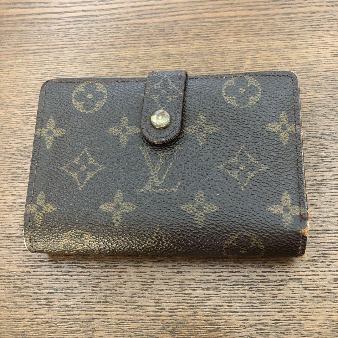 LOUIS VUITTON モノグラム　がま口財布　①