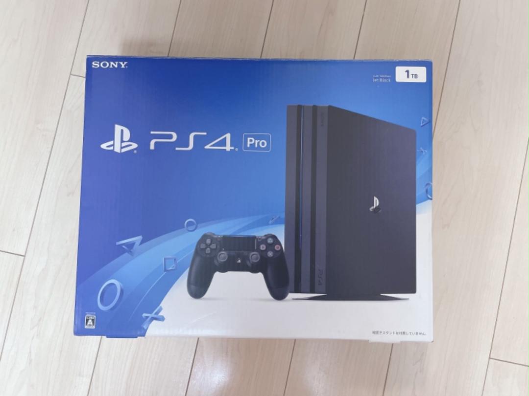 42%割引新作ウエア PlayStation®4 Pro✨ジェット・ブラック 1TB CUH
