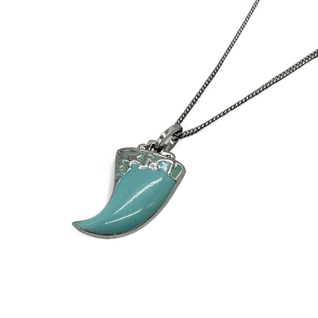 【極美品】希少 Christian Dior 牙モチーフ ネックレス 画像4