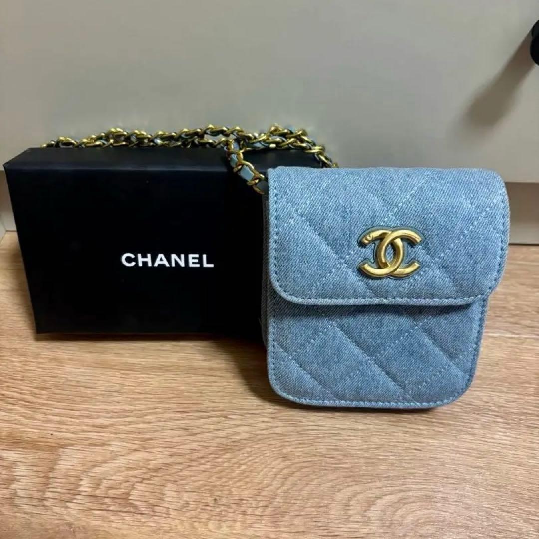 CHANEL シャネル VIPノベルティ デニムショルダーバッグ