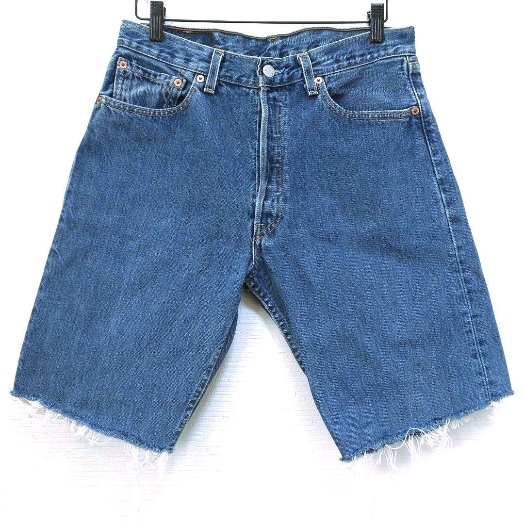 USA製 W32 リーバイス501デニムショーツ ショートパンツ Levi's