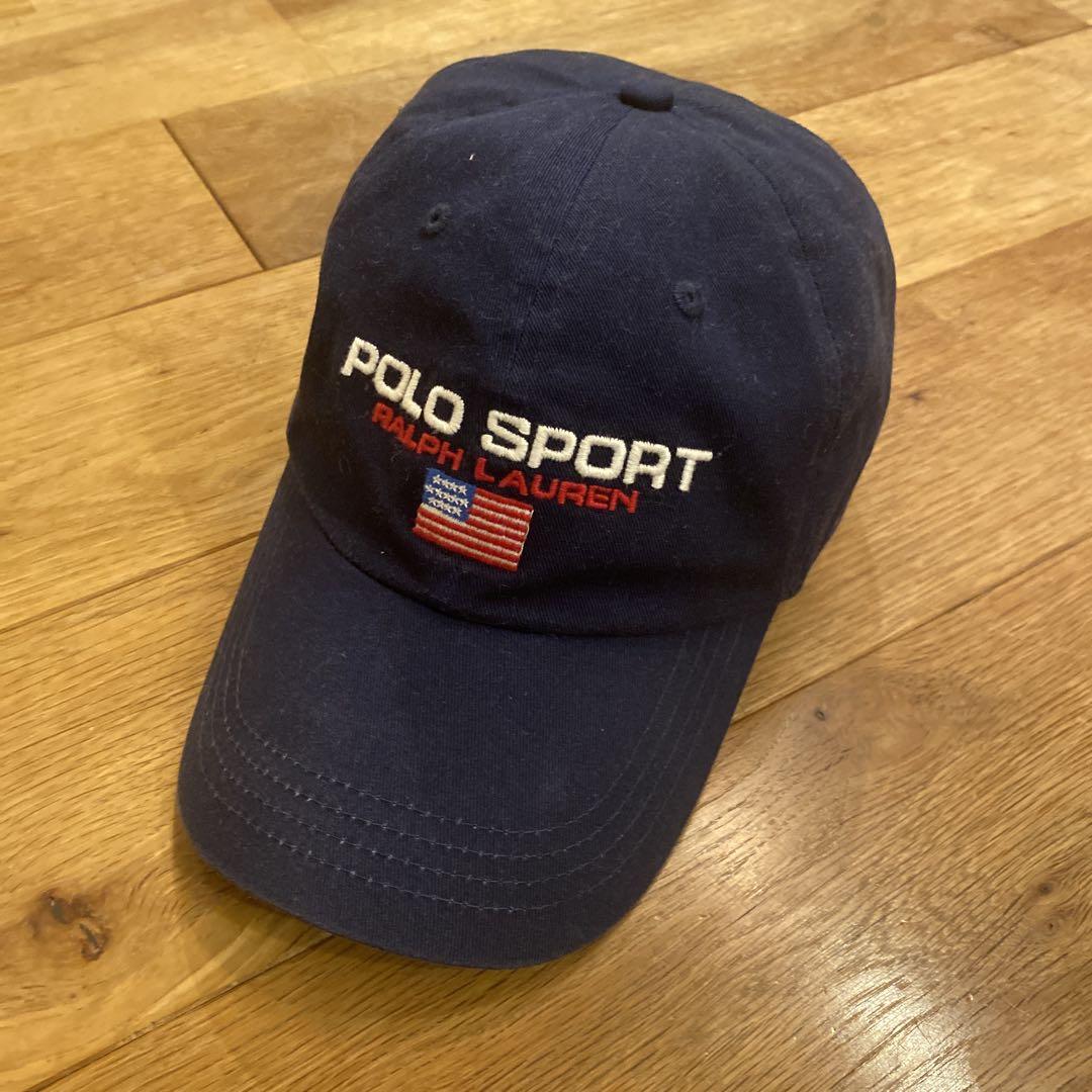 POLO SPORT cap ネイビー ポニー ロゴ Ralph Lauren